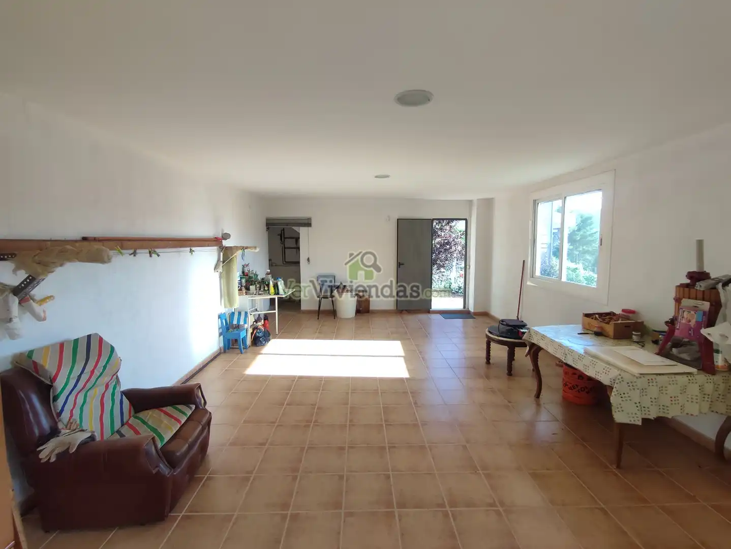 Sala de estar de Casa o chalet en venta en Vallirana con Aire acondicionado, Calefacción y Jardín privado