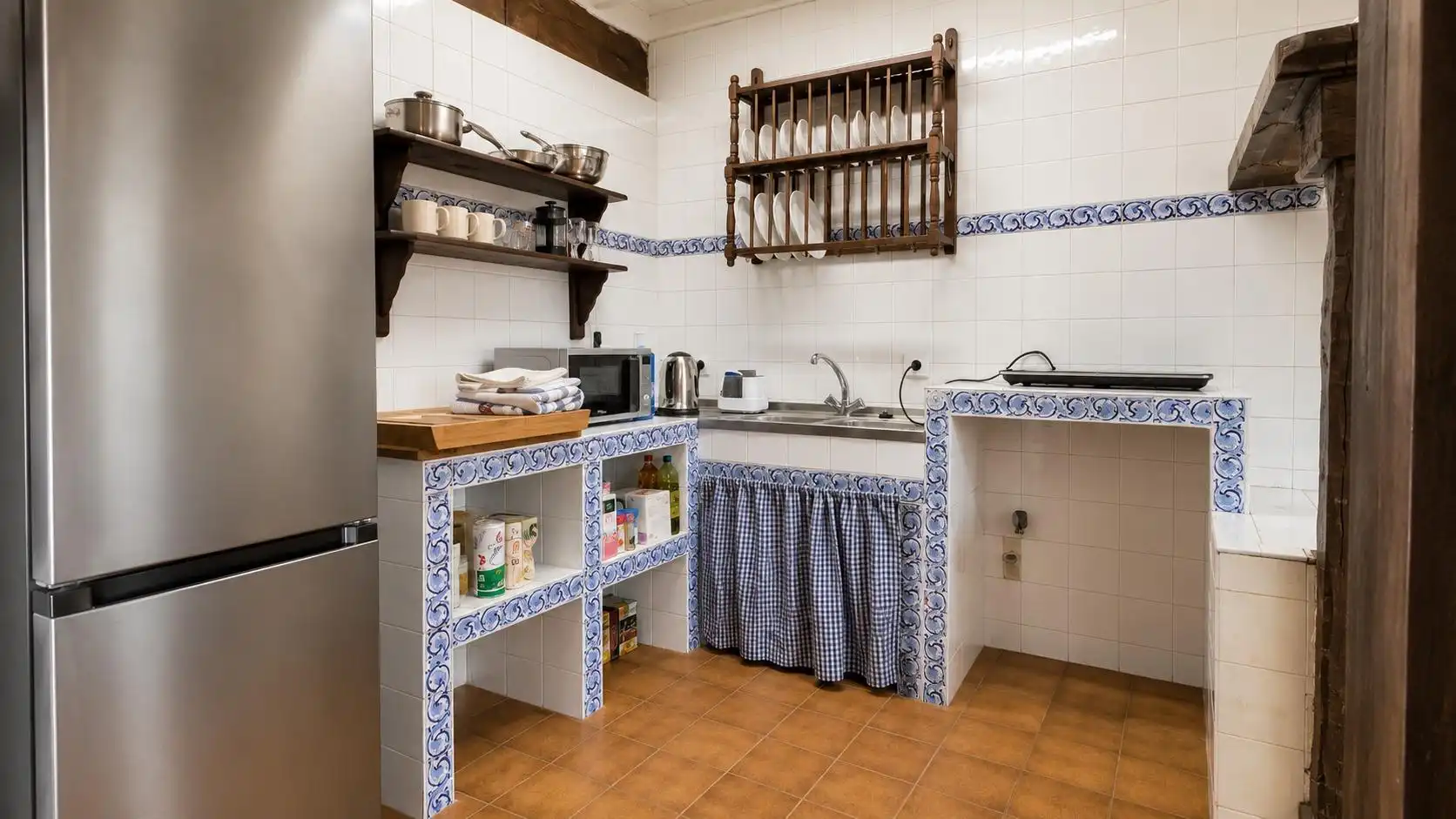 Cuina de Casa o xalet en venda en Valdáliga amb Jardí privat i Balcó