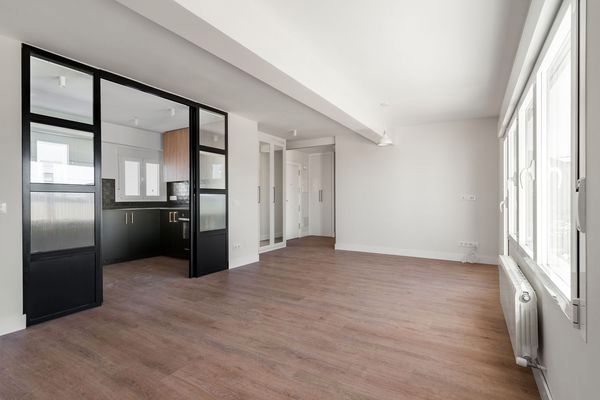 Living room of Flat for sale in  Madrid Capital  with Air Conditioner and Heating