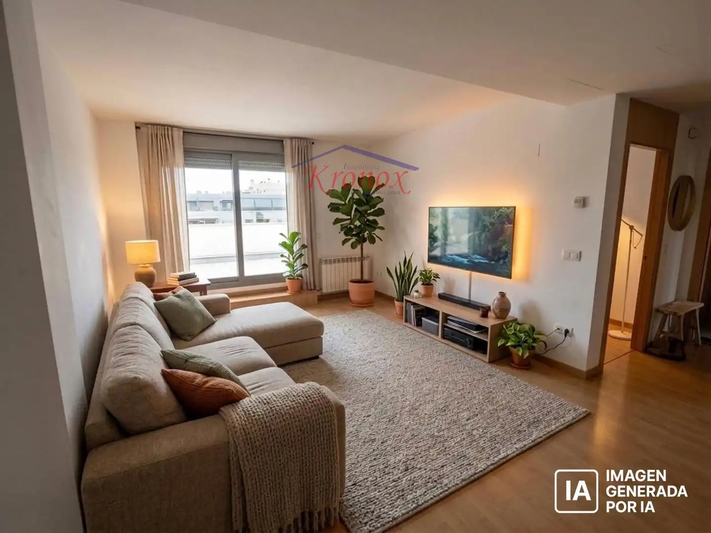 Sala de estar de Ático en venta en Pinto con Calefacción, Terraza y Trastero