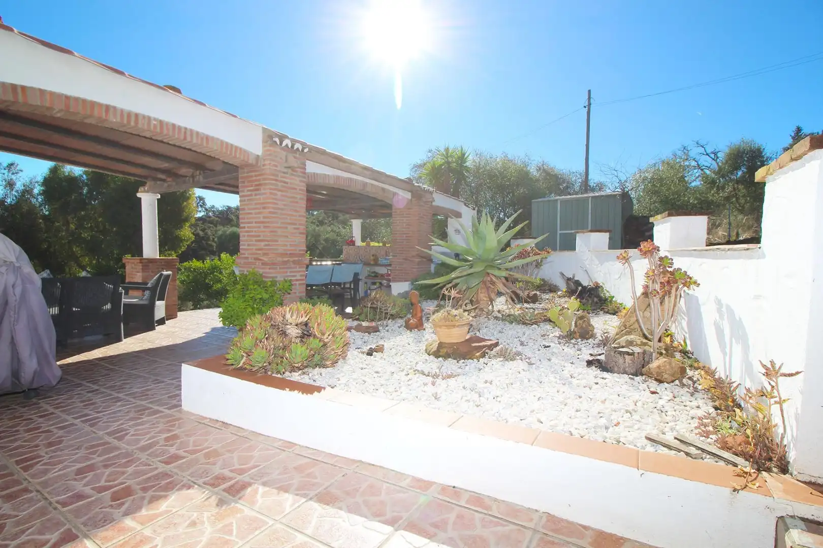 Jardín de Casa o chalet en venta en Almogía con Aire acondicionado, Calefacción y Jardín privado