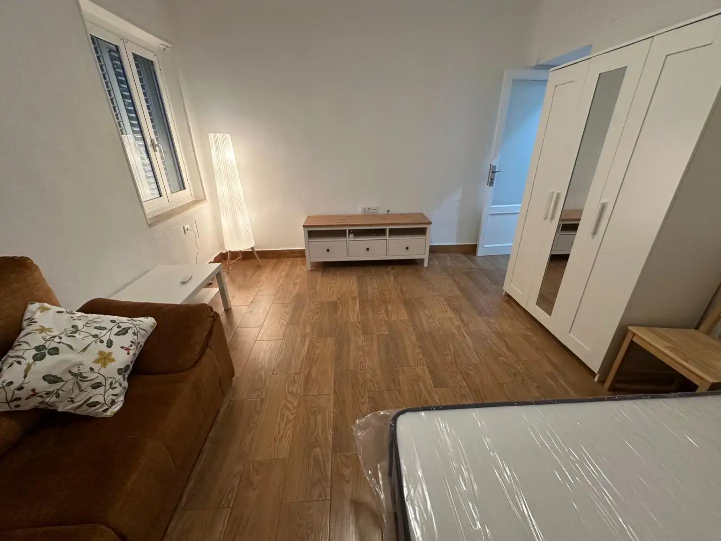 Schlafzimmer von Wohnung zur Miete in Murcia mit Möbliert