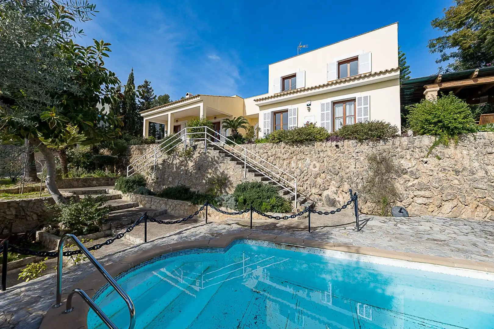 Vista exterior de Casa o chalet en venta en  Palma de Mallorca con Jardín privado, Terraza y Trastero