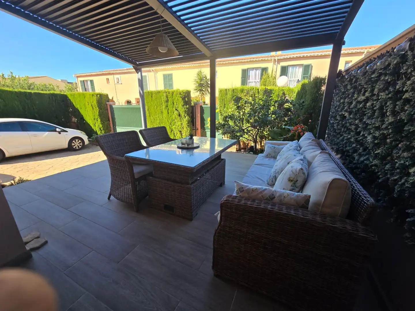 Terrassa de Casa adosada en venda en Llucmajor amb Aire condicionat, Calefacció i Jardí privat