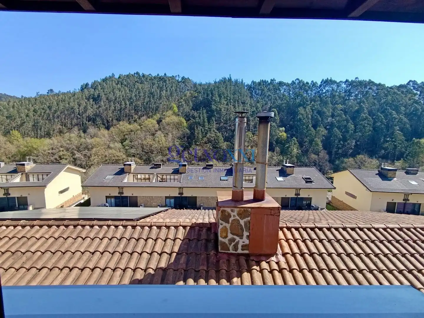 Vista exterior de Casa adosada en venda en Plentzia amb Calefacció, Jardí privat i Terrassa