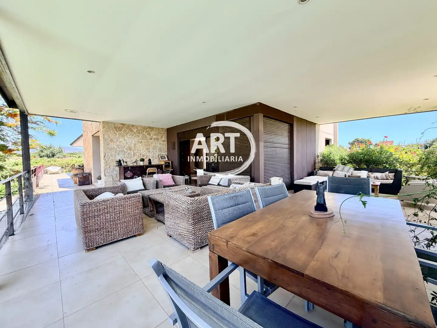 Terraza de Casa o chalet en venta en Bétera con Aire acondicionado, Calefacción y Jardín privado