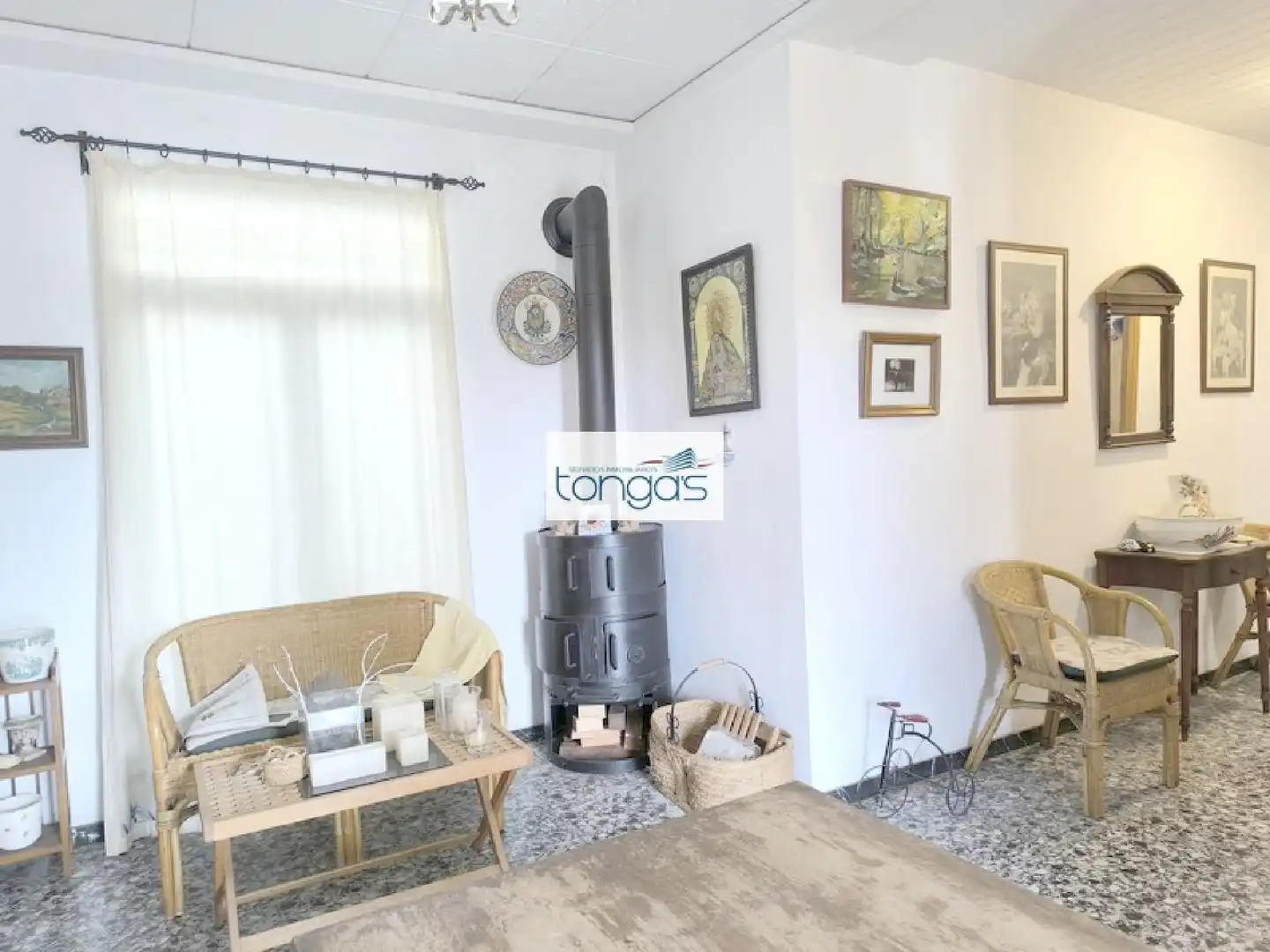 Sala d'estar de Casa o xalet en venda en Xàtiva amb Aire condicionat, Calefacció i Jardí privat
