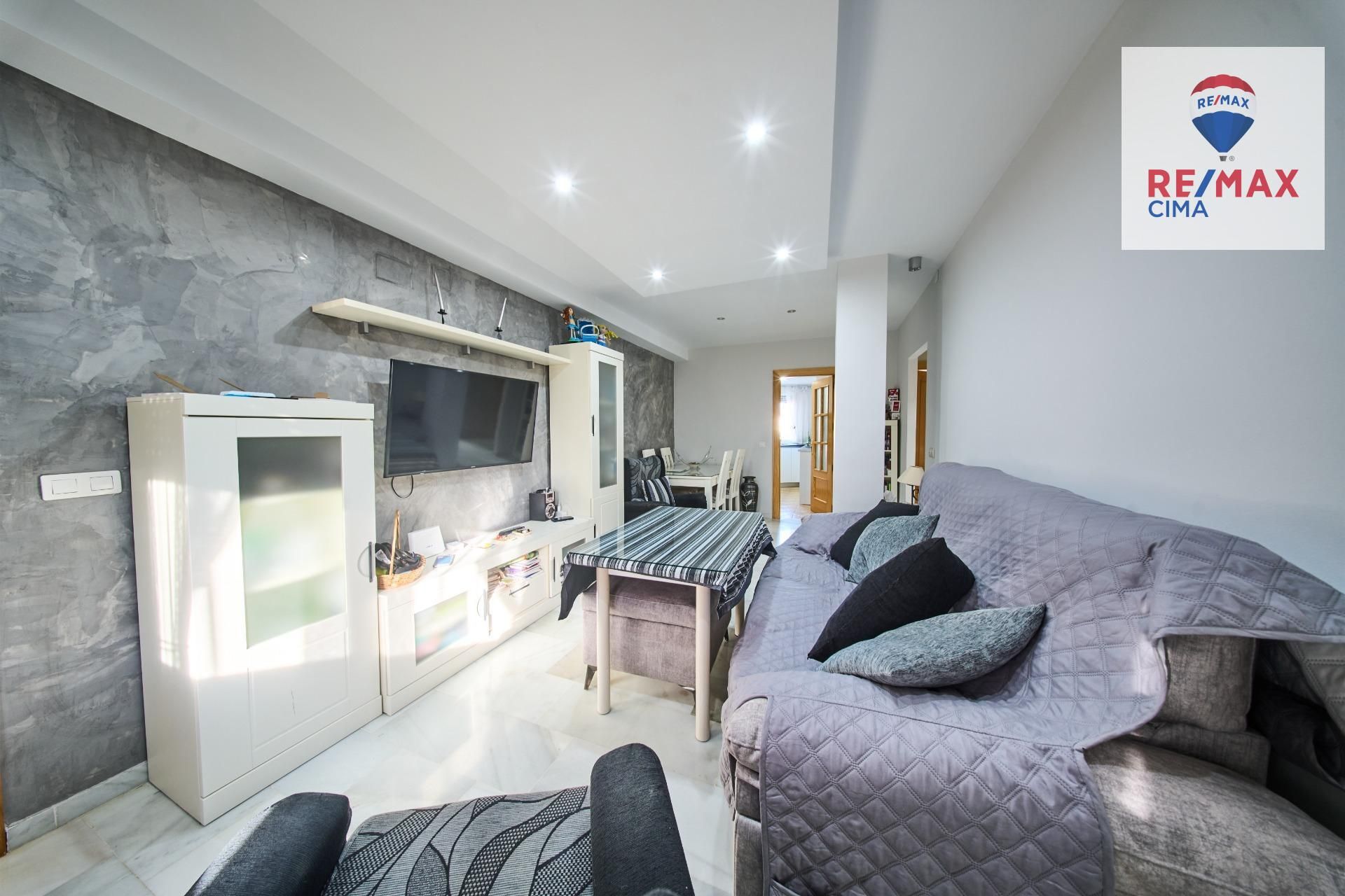 Living room of Flat for sale in Las Gabias  with Air Conditioner, Terrace and Storage room