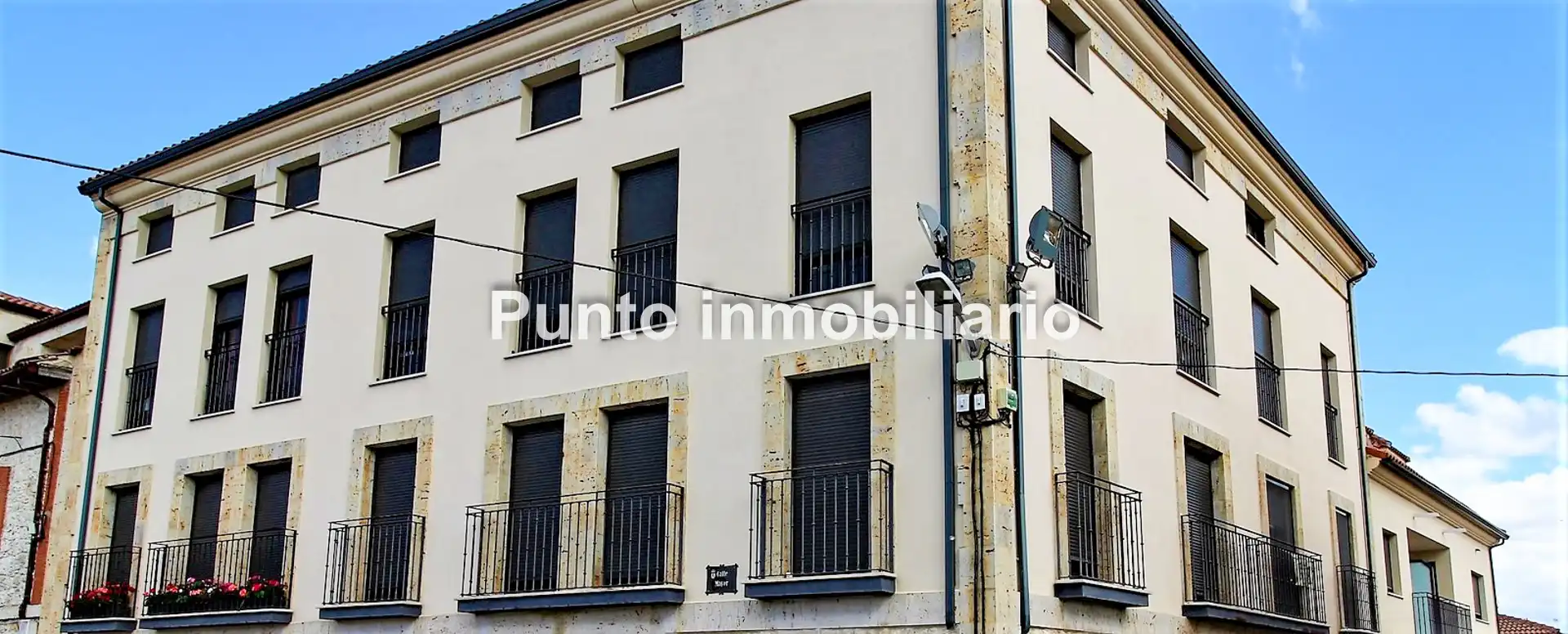 Vista exterior de Pis en venda en Villanubla amb Calefacció, Moblat i Rentadora