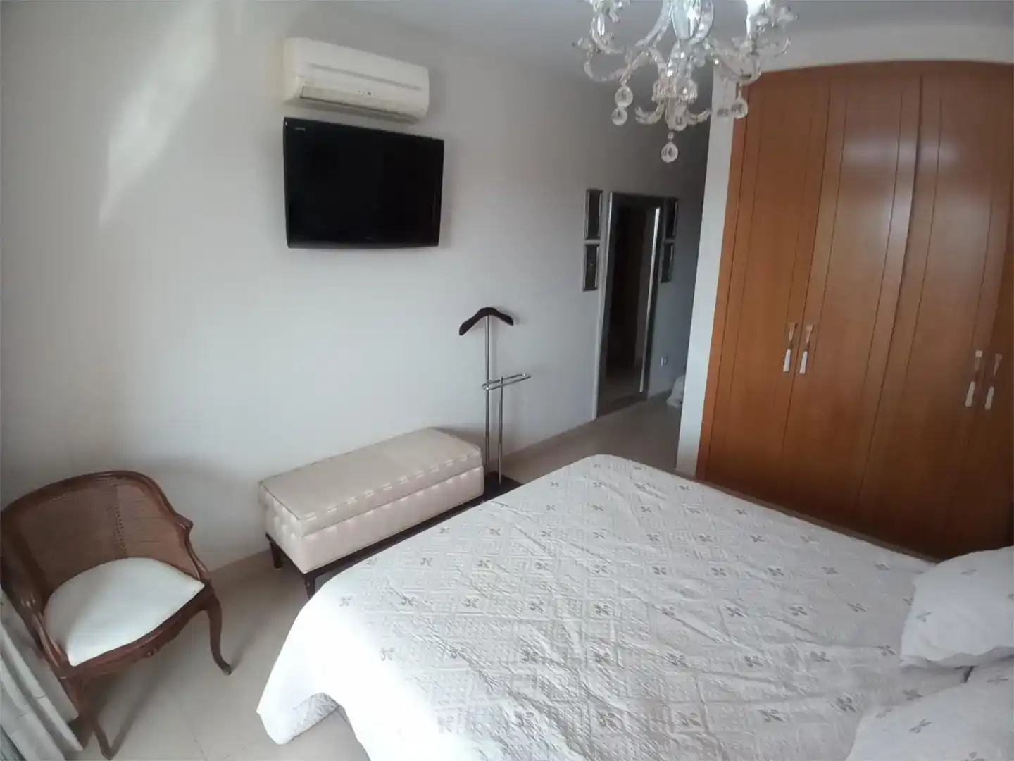 Schlafzimmer von Wohnung zum Verkauf in Torremolinos mit Klimaanlage, Terrasse und Schwimmbad