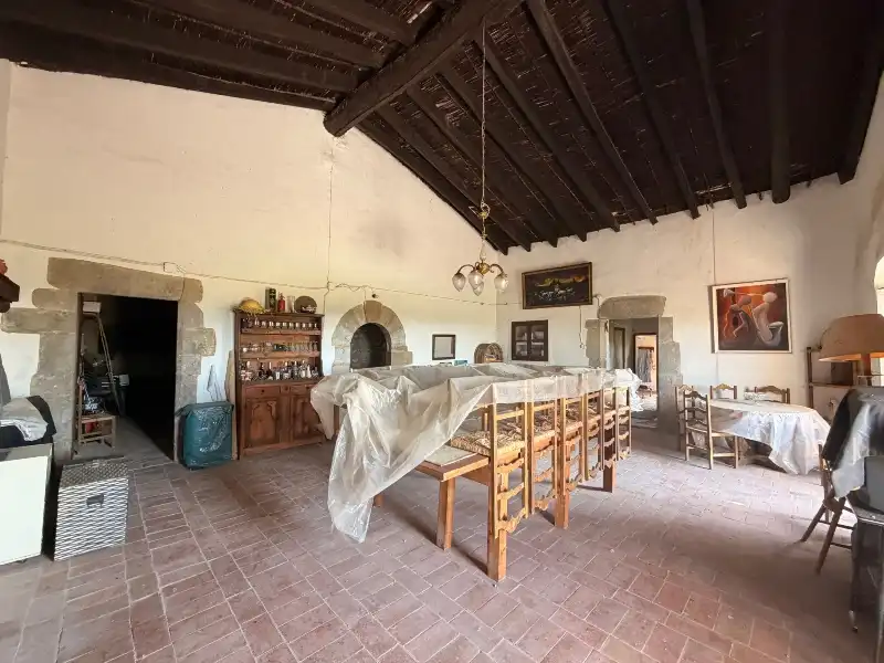 Esszimmer von Country house zum Verkauf in La Tallada d'Empordà mit Privatgarten, Terrasse und Abstellraum