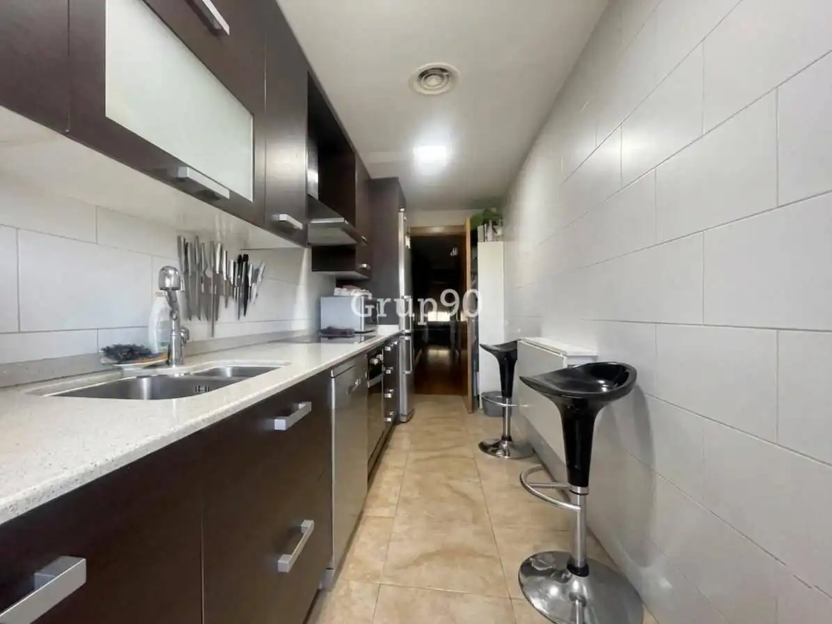 Kitchen of Flat for sale in Albatàrrec  with Air Conditioner, Heating and Parquet flooring
