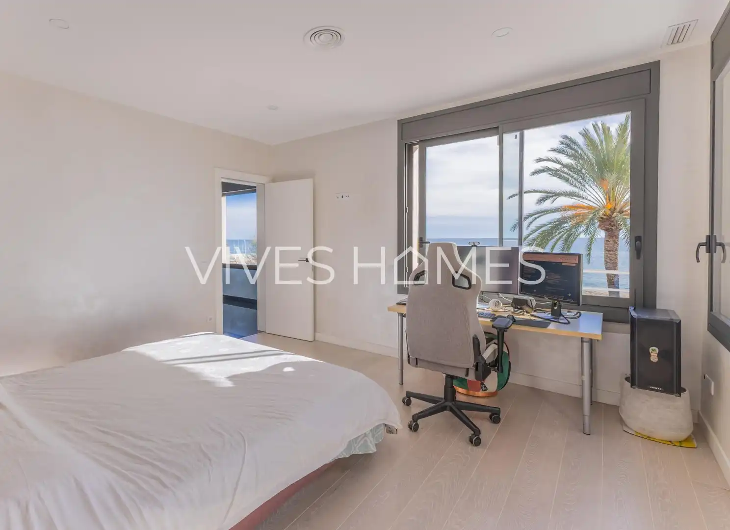 Bedroom of Houses for sale in Caldes d'Estrac  with Air Conditioner, Heating and Private garden