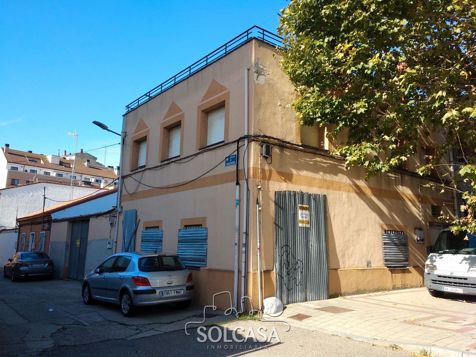 Exterior view of Single-family semi-detached for sale in Valladolid Capital  with Heating and Terrace