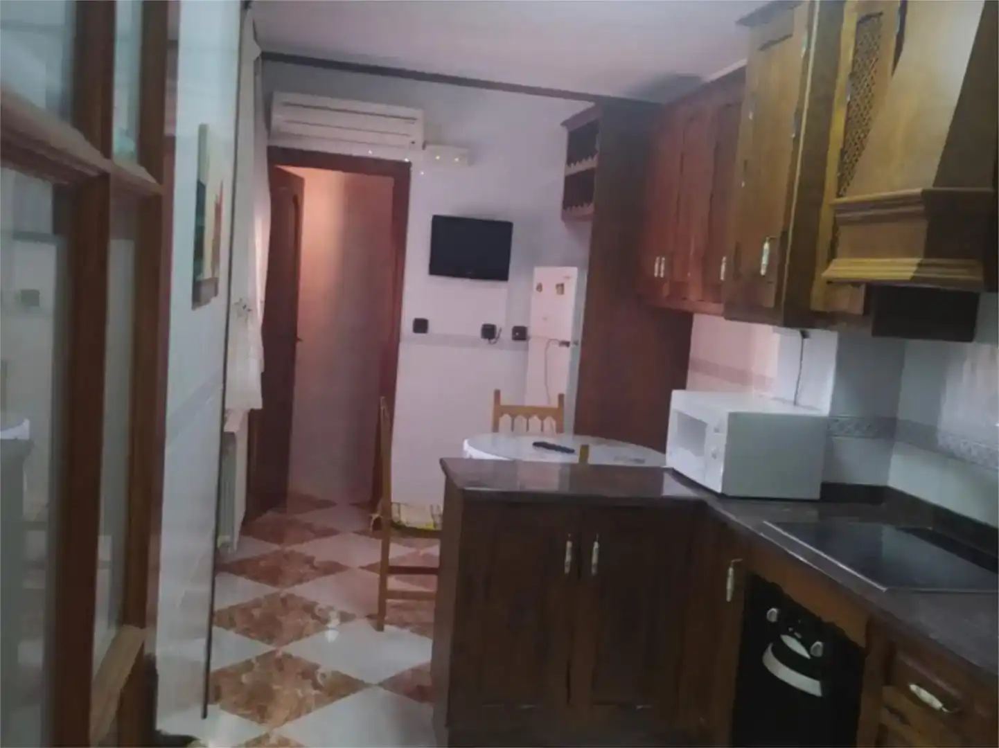 Cocina de Piso de alquiler en Castellar con Aire acondicionado, Amueblado y Balcón