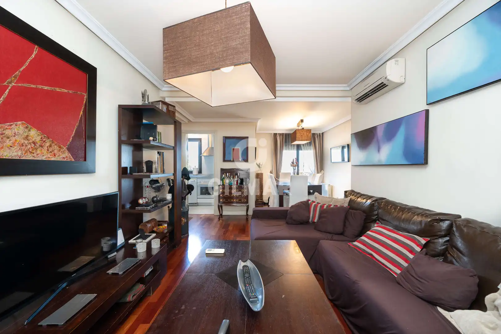 Sala de estar de Ático en venta en Madrid con Calefacción, Jardín privado y Trastero