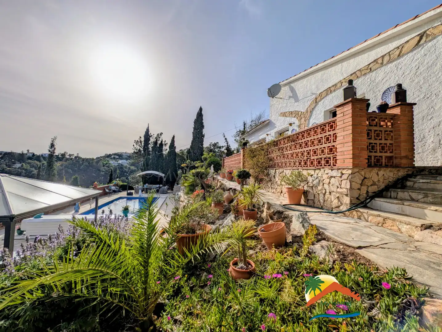 Jardí de Casa o xalet en venda en Lloret de Mar amb Jardí privat, Terrassa i Piscina