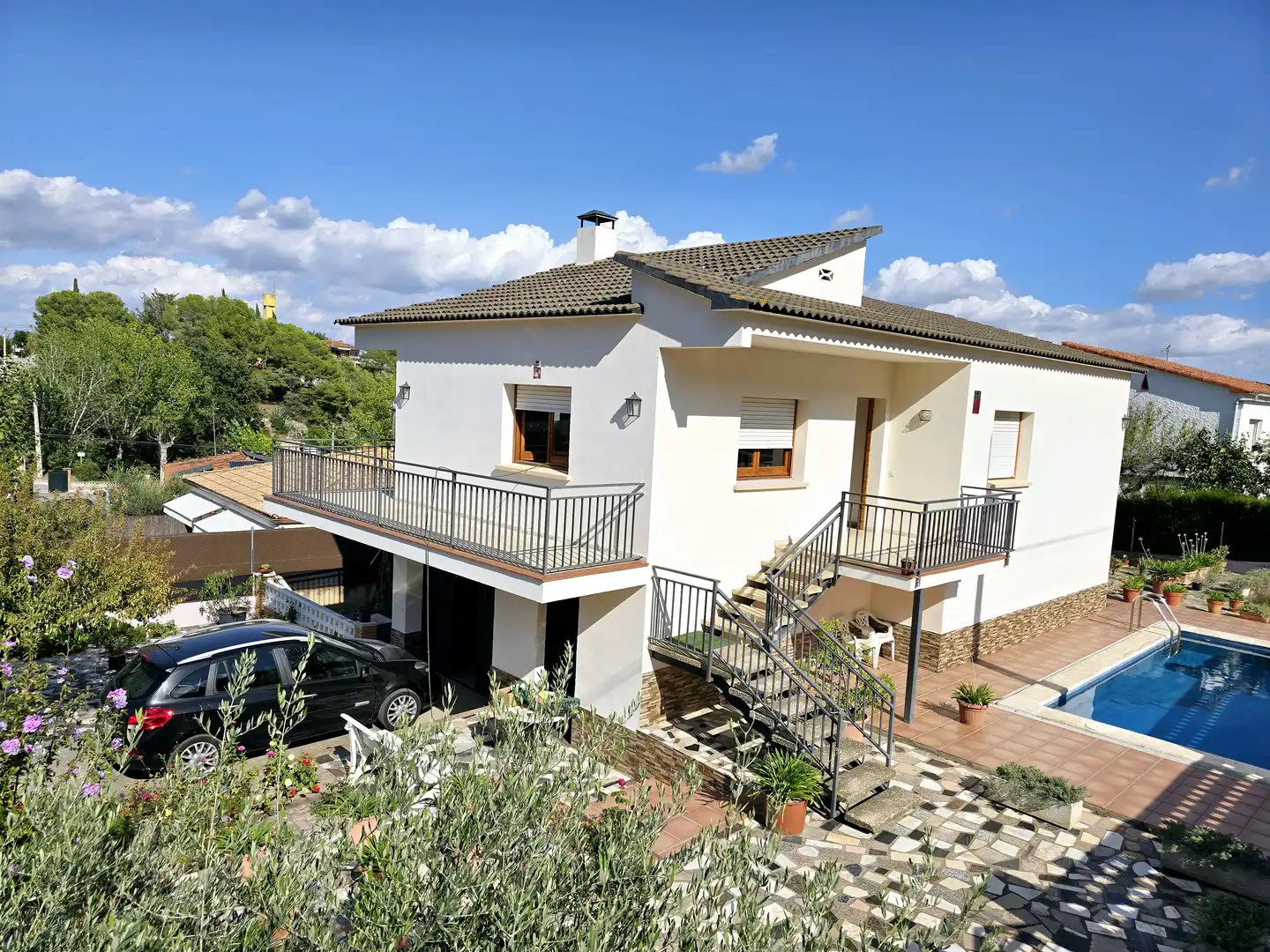 Exterior view of Houses for sale in Piera  with Private garden, Terrace and Storage room