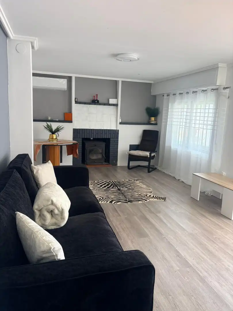 Sala d'estar de Casa o xalet en venda en Bétera amb Aire condicionat, Jardí privat i Terrassa