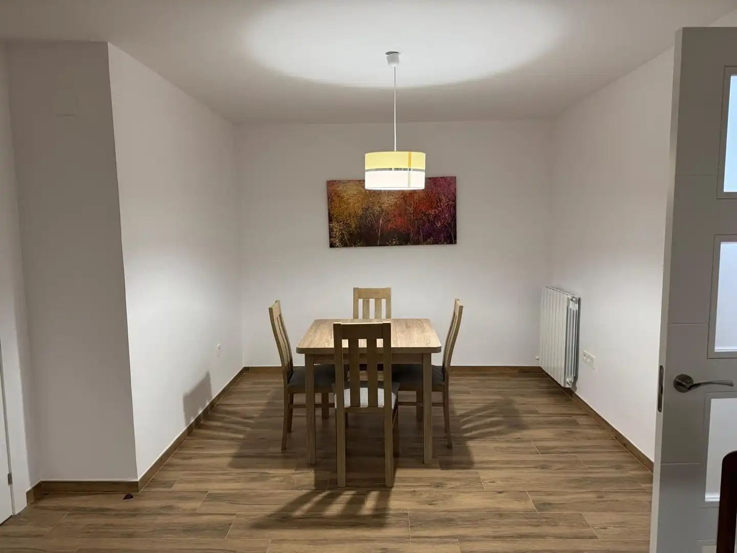 Dining room of Flat for rent in Granada  with Heating, Terrace and Furnished