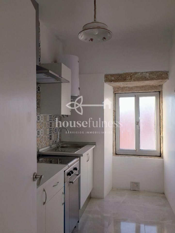 Kitchen of Flat for sale in Neda  with Heating and Balcony