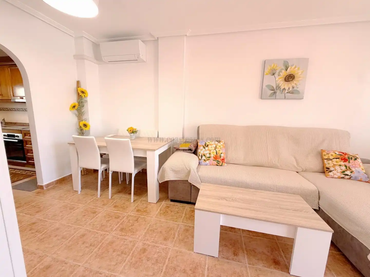 Living room of Apartments for sale in Orihuela  with Air Conditioner, Heating and Community pool