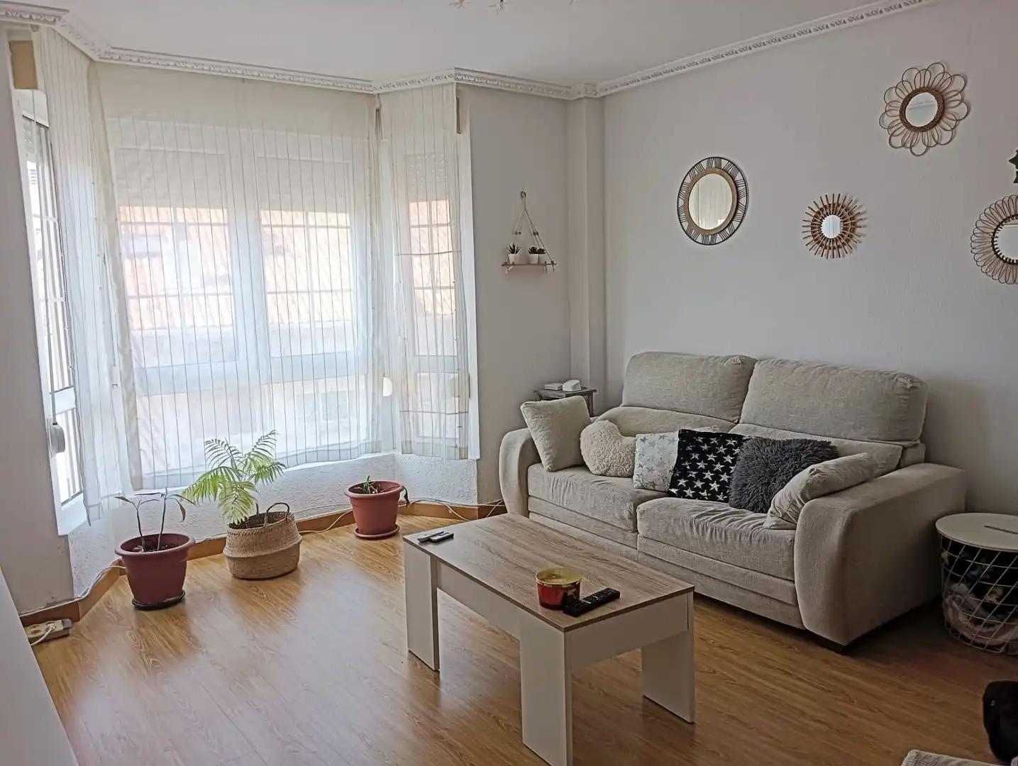 Wohnzimmer von Maisonette zum Verkauf in Piélagos mit Heizung, Parkett und Abstellraum