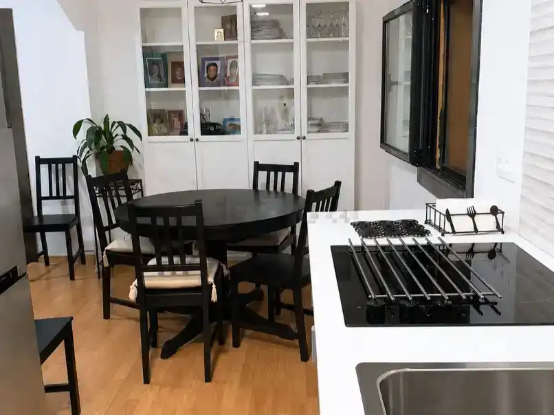 Cocina de Piso en venta en Montgat con Aire acondicionado, Parquet y Amueblado