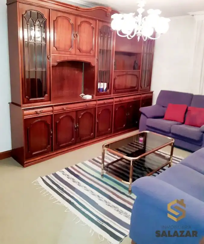 Sala de estar de Piso de alquiler en Bilbao  con Calefacción, Terraza y Balcón