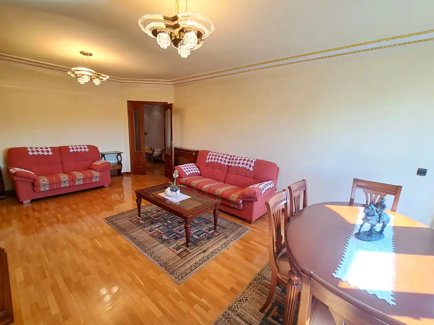 Living room of Flat for sale in Haro  with Heating, Storage room and Furnished