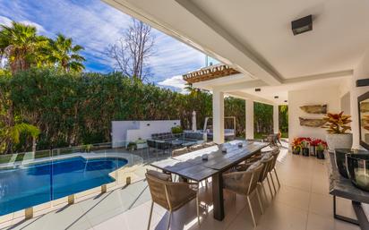 Terrace of House or chalet for sale in Marbella  with Air Conditioner, Private garden and Terrace