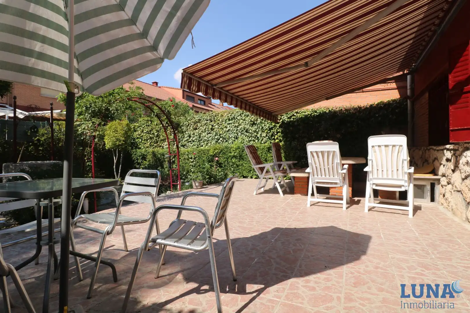 Terraza de Casa adosada en venta en Getafe con Calefacción y Trastero