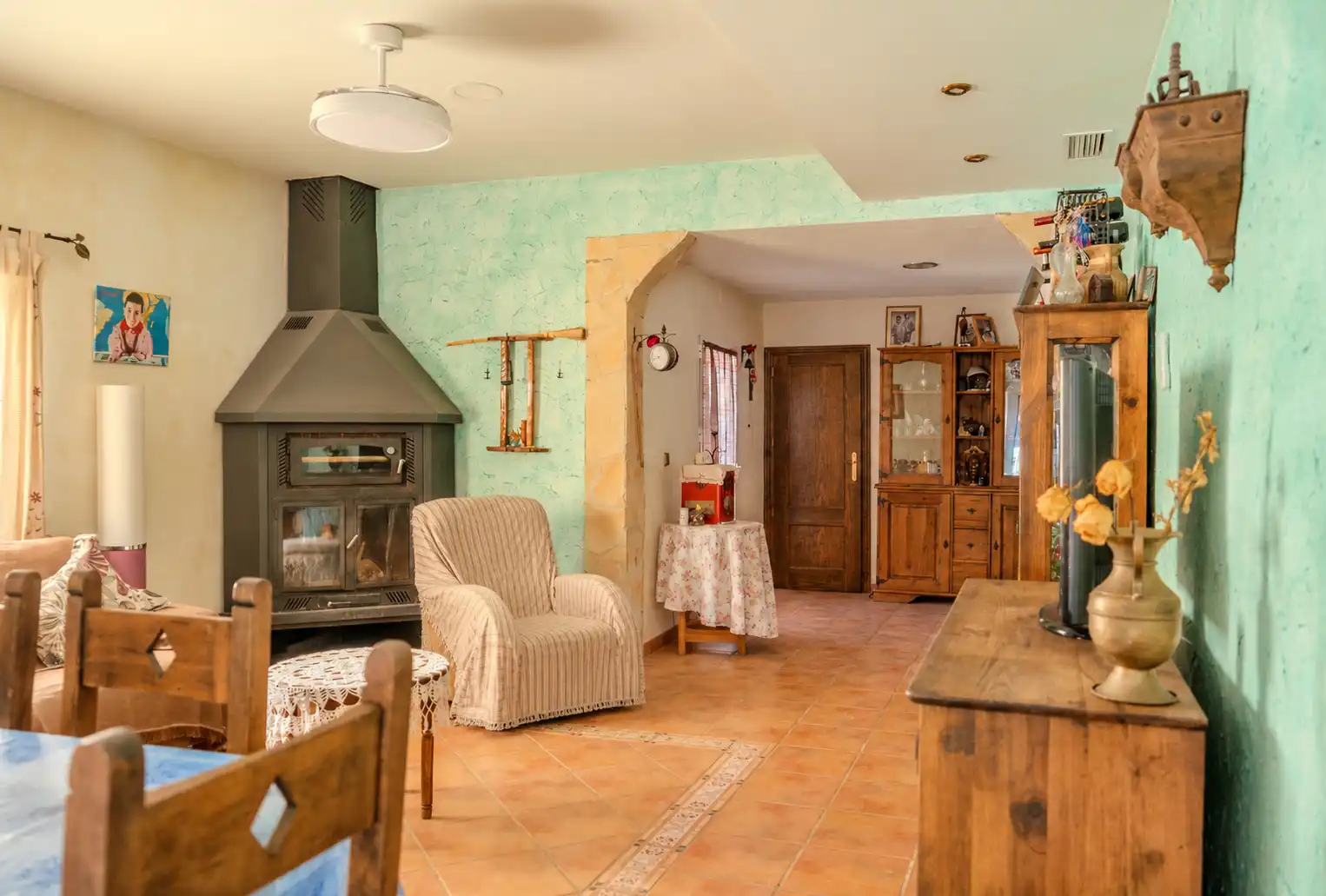 Sala de estar de Casa o chalet en venta en Molina de Segura con Aire acondicionado, Jardín privado y Terraza