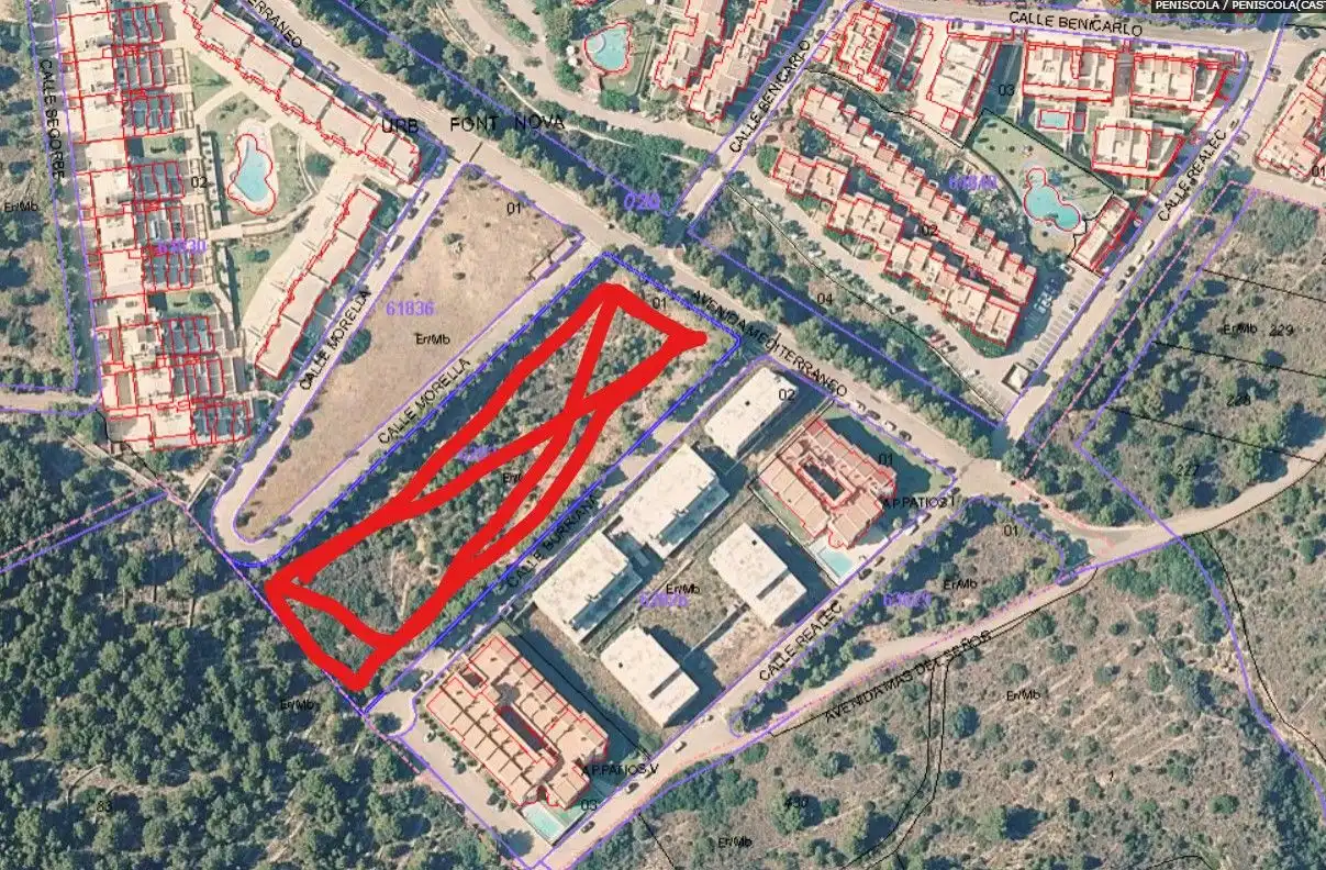 Terreno residencial en venta en Avenida Mediterráneo 10