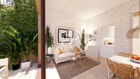 Living room of Flat to rent in  Barcelona Capital  with Air Conditioner, Heating and Terrace