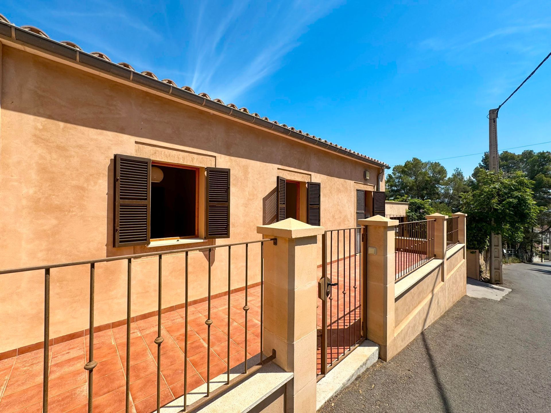 Exterior view of House or chalet to rent in  Palma de Mallorca  with Air Conditioner and Terrace
