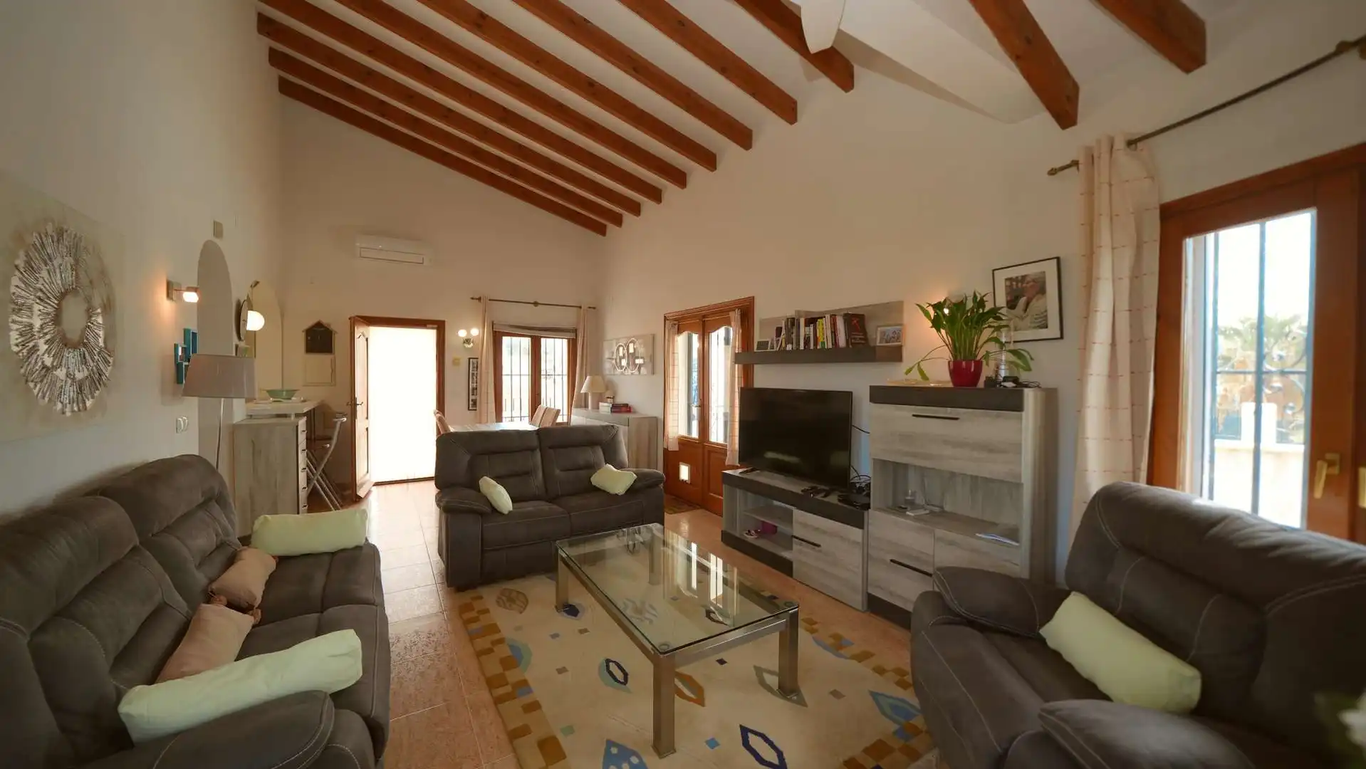 Sala d'estar de Casa o xalet en venda en Pego amb Aire condicionat, Calefacció i Jardí privat