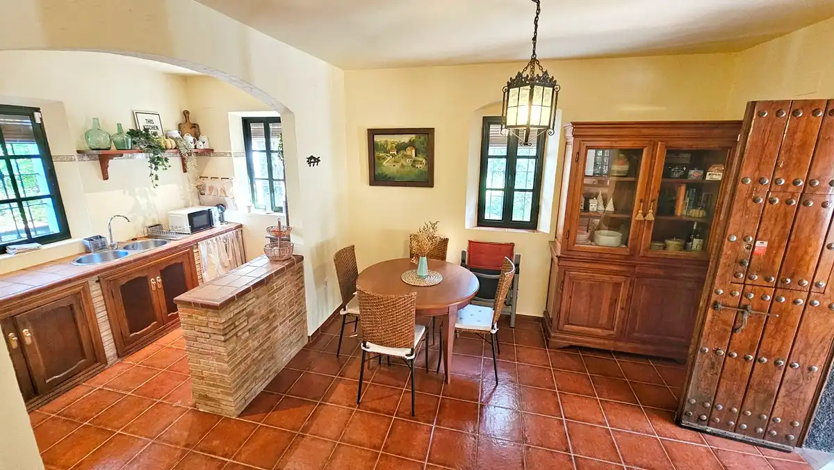Comedor de Casa o chalet en venta en Santa Ana la Real con Jardín privado, Terraza y Trastero