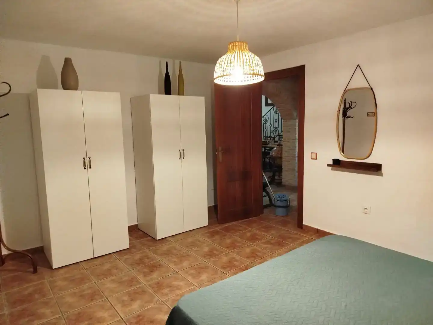 Dormitori de Casa o xalet de lloguer en Lorquí amb Aire condicionat, Jardí privat i Moblat