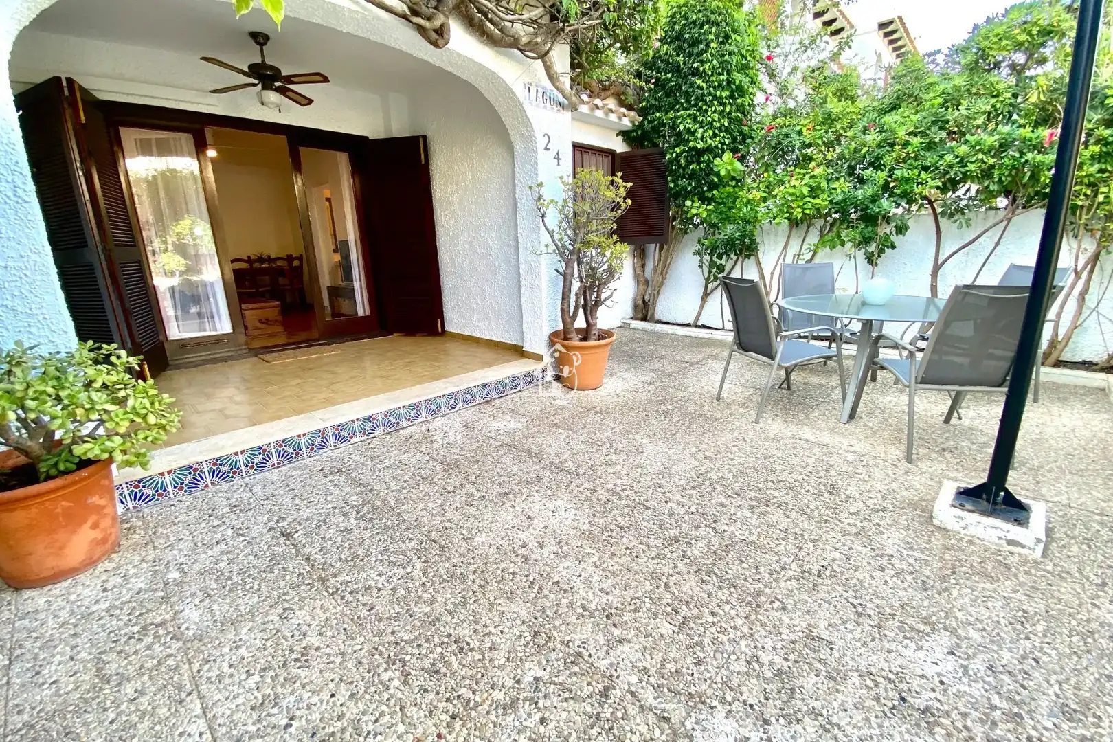 Terrace of Flat for rent in Orihuela  with Air Conditioner, Terrace and Swimming Pool