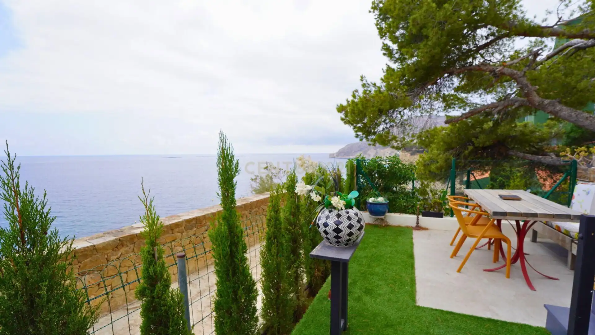 Jardí de Apartament de lloguer en Calpe / Calp amb Aire condicionat, Traster i Forn