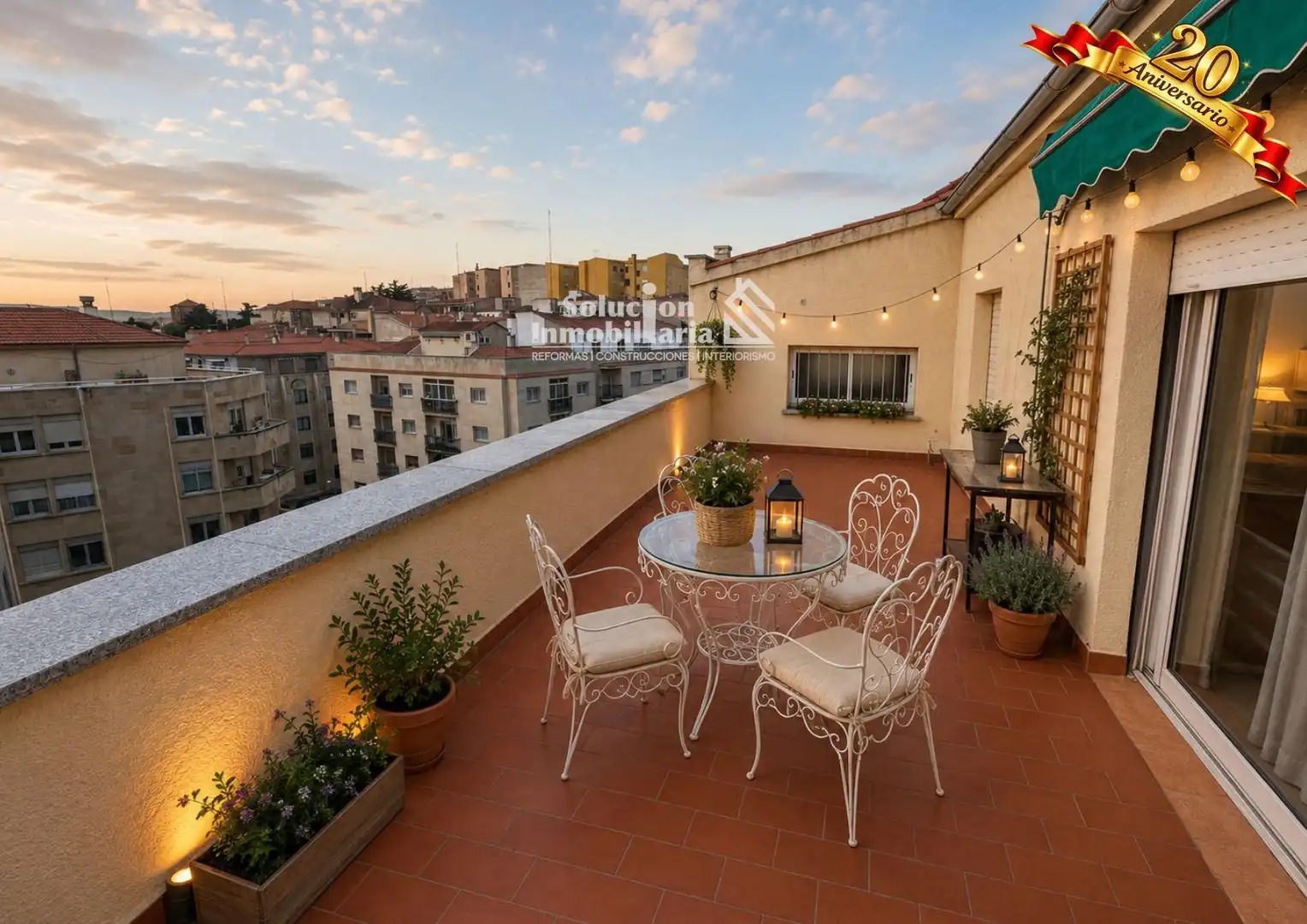 Terraza de Ático en venta en Salamanca con Calefacción y Terraza