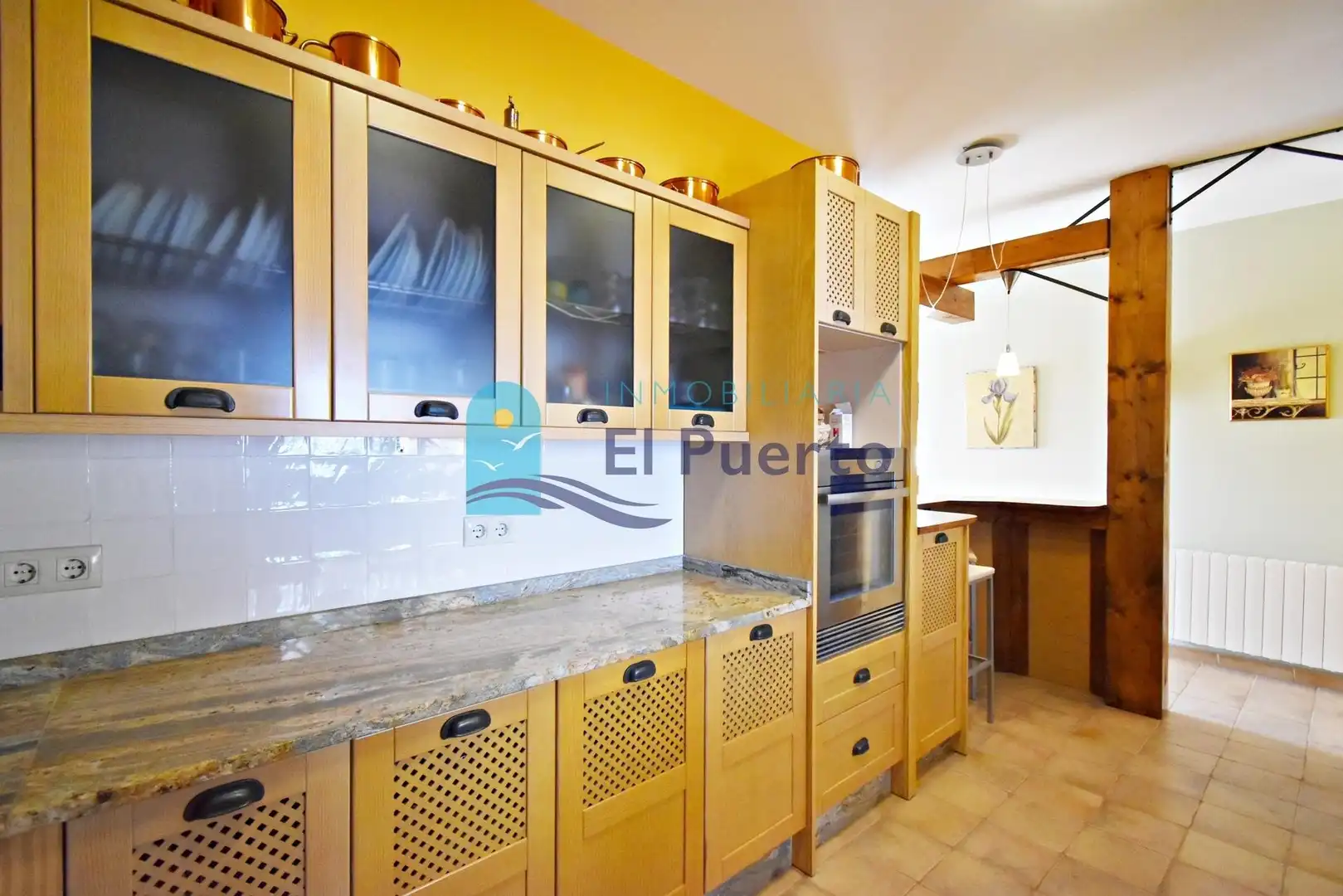 Cocina de Casa o chalet en venta en Totana con Aire acondicionado, Jardín privado y Terraza