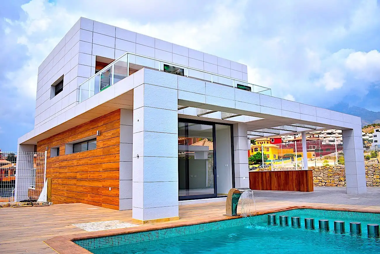 Villa mit Pool zum Verkauf in Balcón de Finestrat - Terra Marina, imagen 2