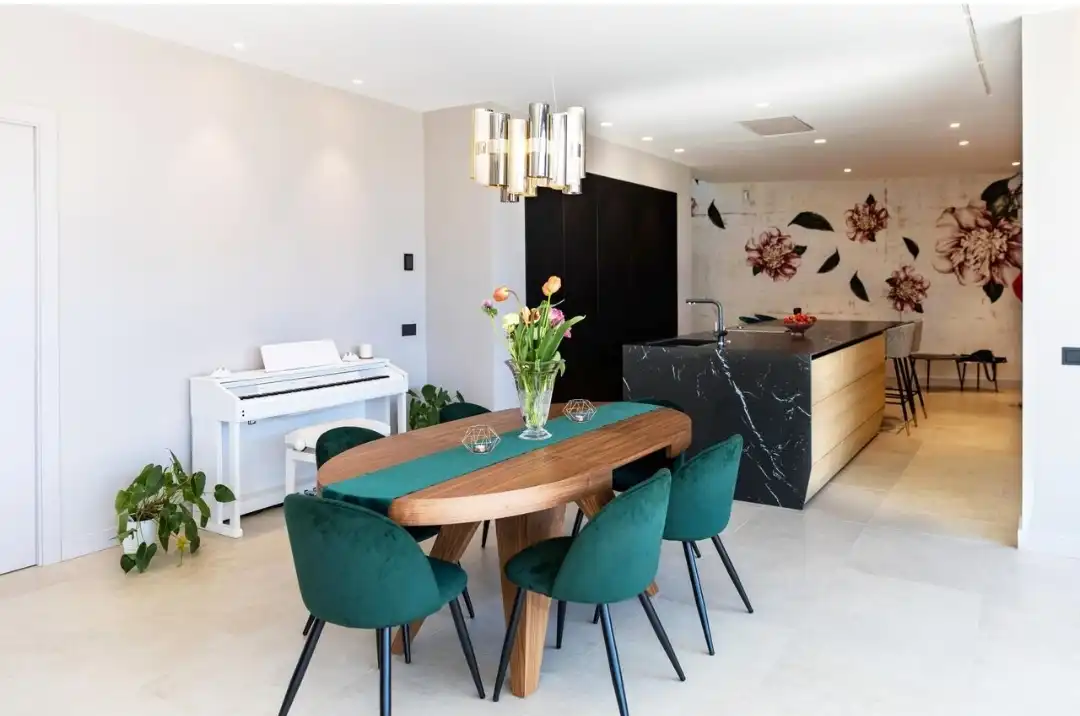 Comedor de Casa o chalet de alquiler en Castell d'Aro, Platja d'Aro i s'Agaró con Aire acondicionado, Calefacción y Jardín privado
