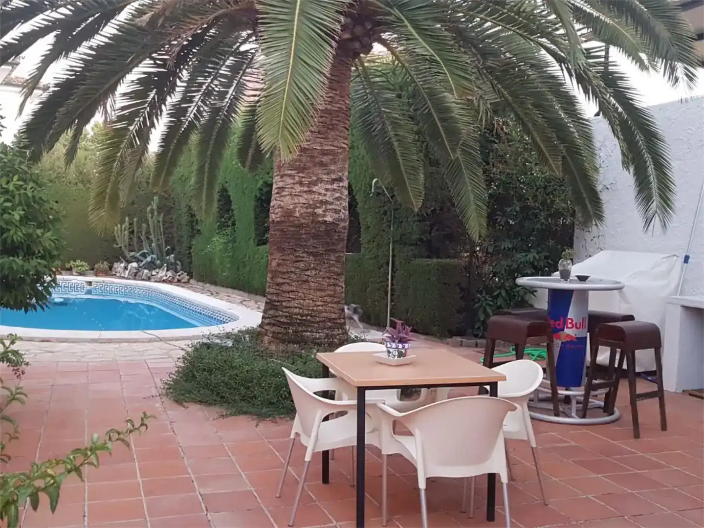 Terrassa de Casa o xalet en venda en Loja amb Jardí privat, Piscina i Moblat
