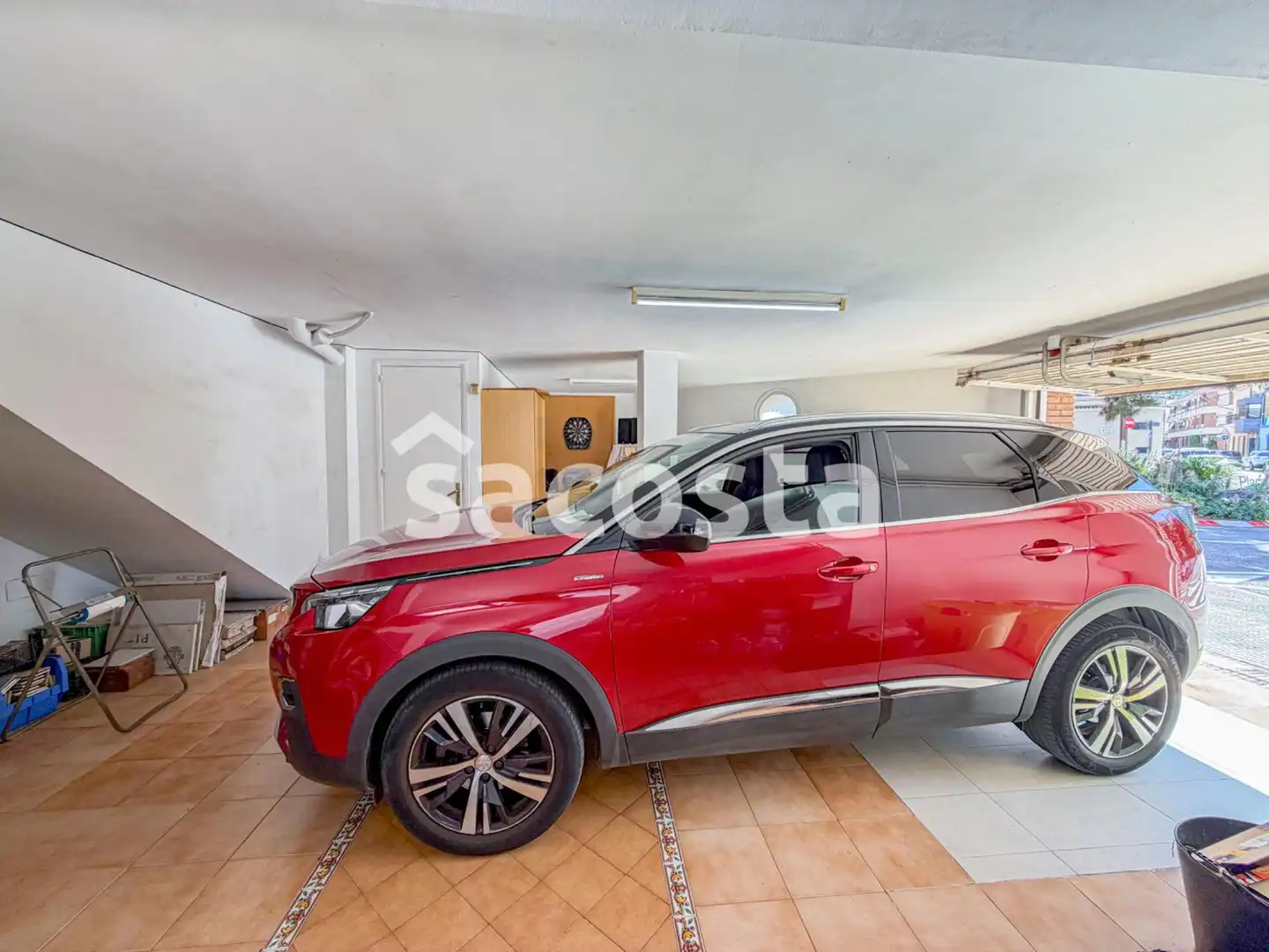 Parking de Casa adosada en venta en Pineda de Mar con Aire acondicionado, Calefacción y Jardín privado