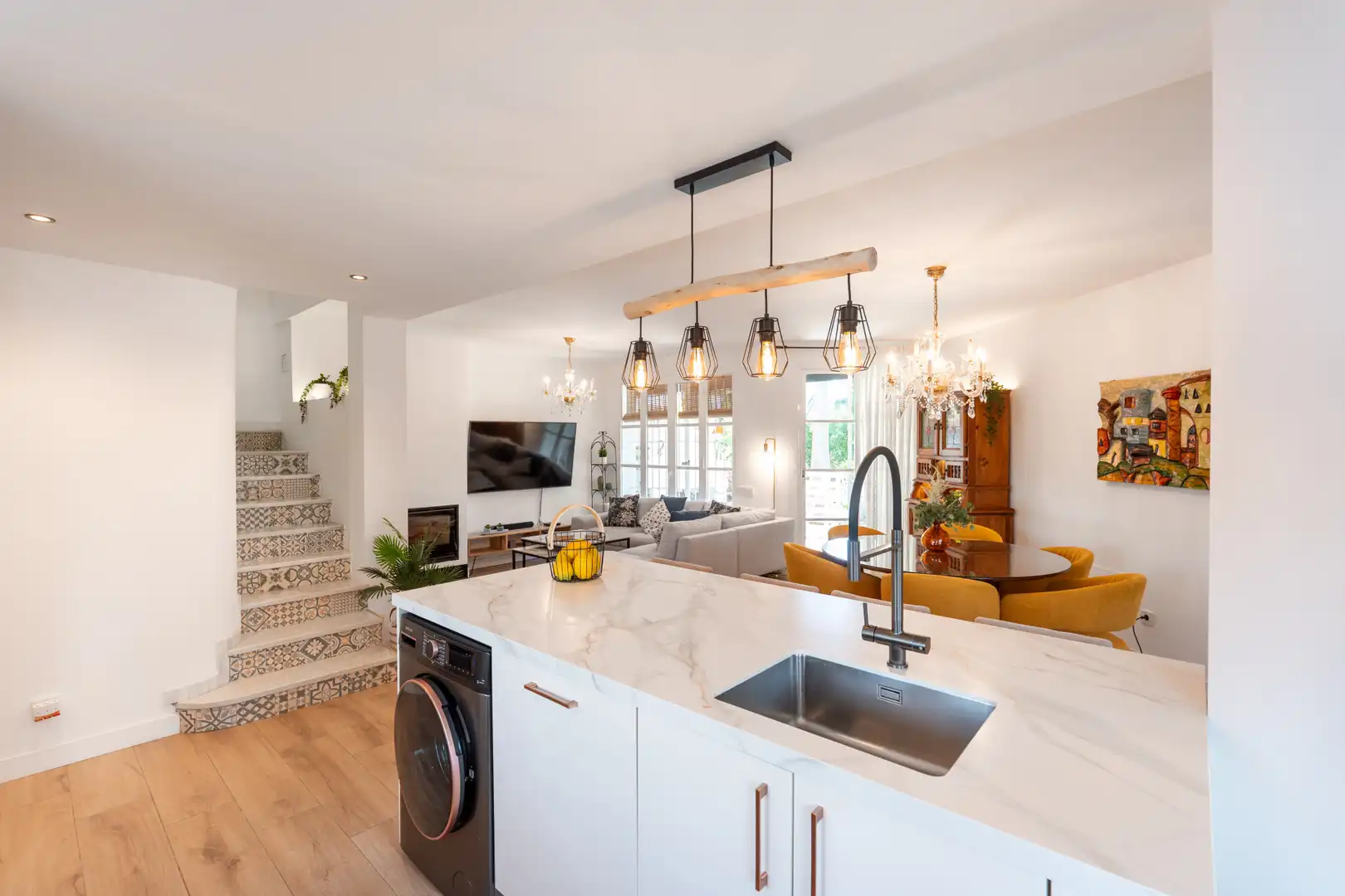 Cocina de Casa adosada en venta en Marbella con Aire acondicionado, Terraza y Piscina
