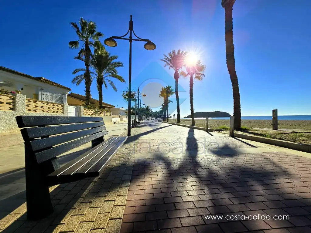 Exterior view of Houses for sale in Mazarrón  with Air Conditioner, Private garden and Terrace