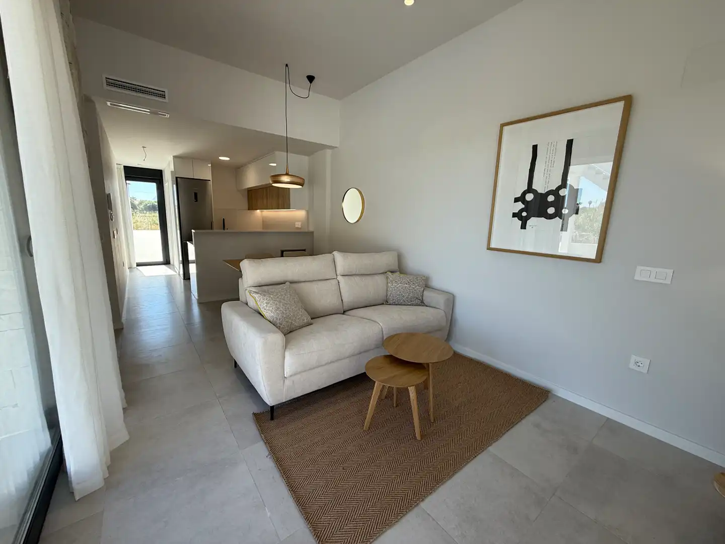 Sala d'estar de Casa o xalet en venda en Dénia amb Aire condicionat, Calefacció i Jardí privat